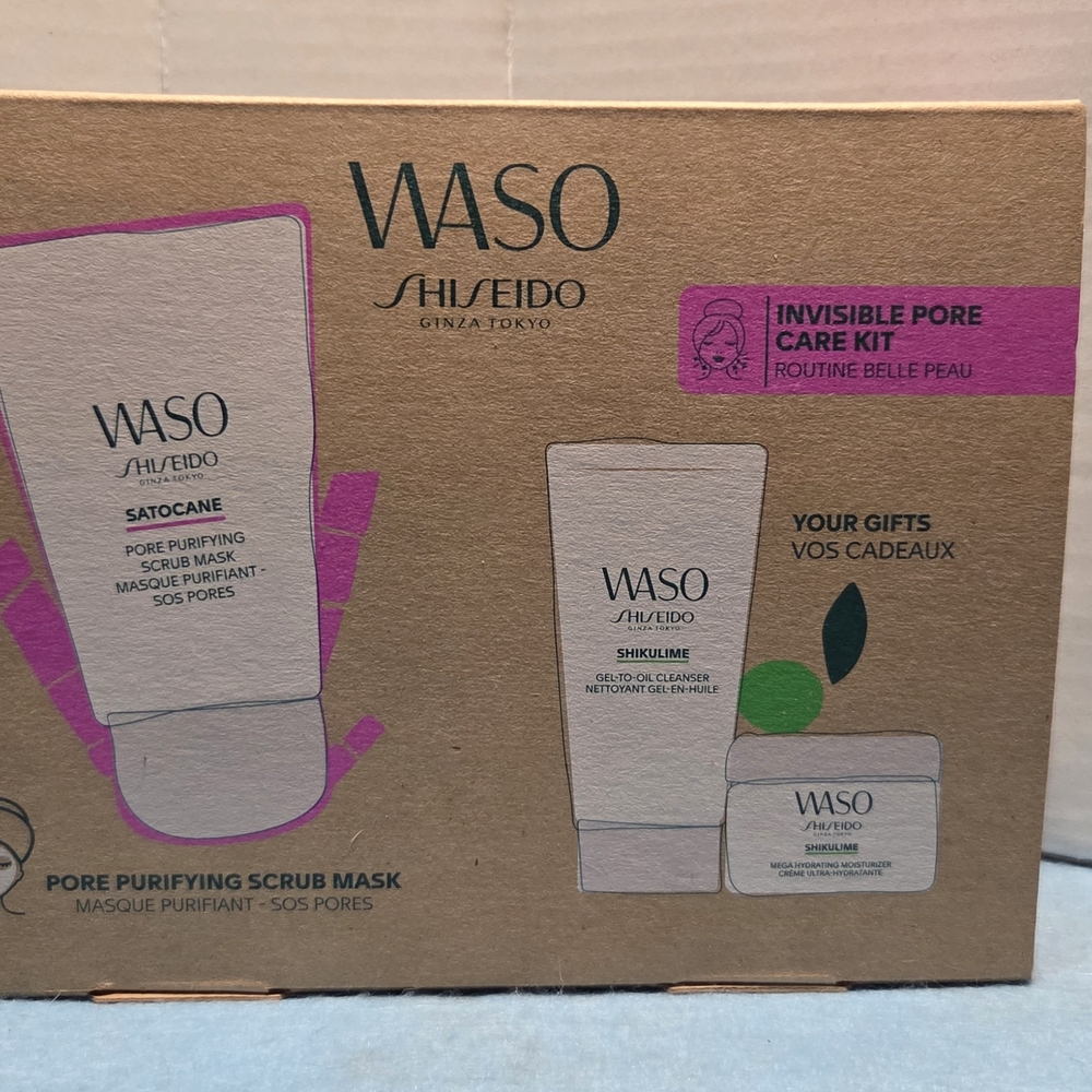 Shiseido WASO Invisible Pore Care Kit